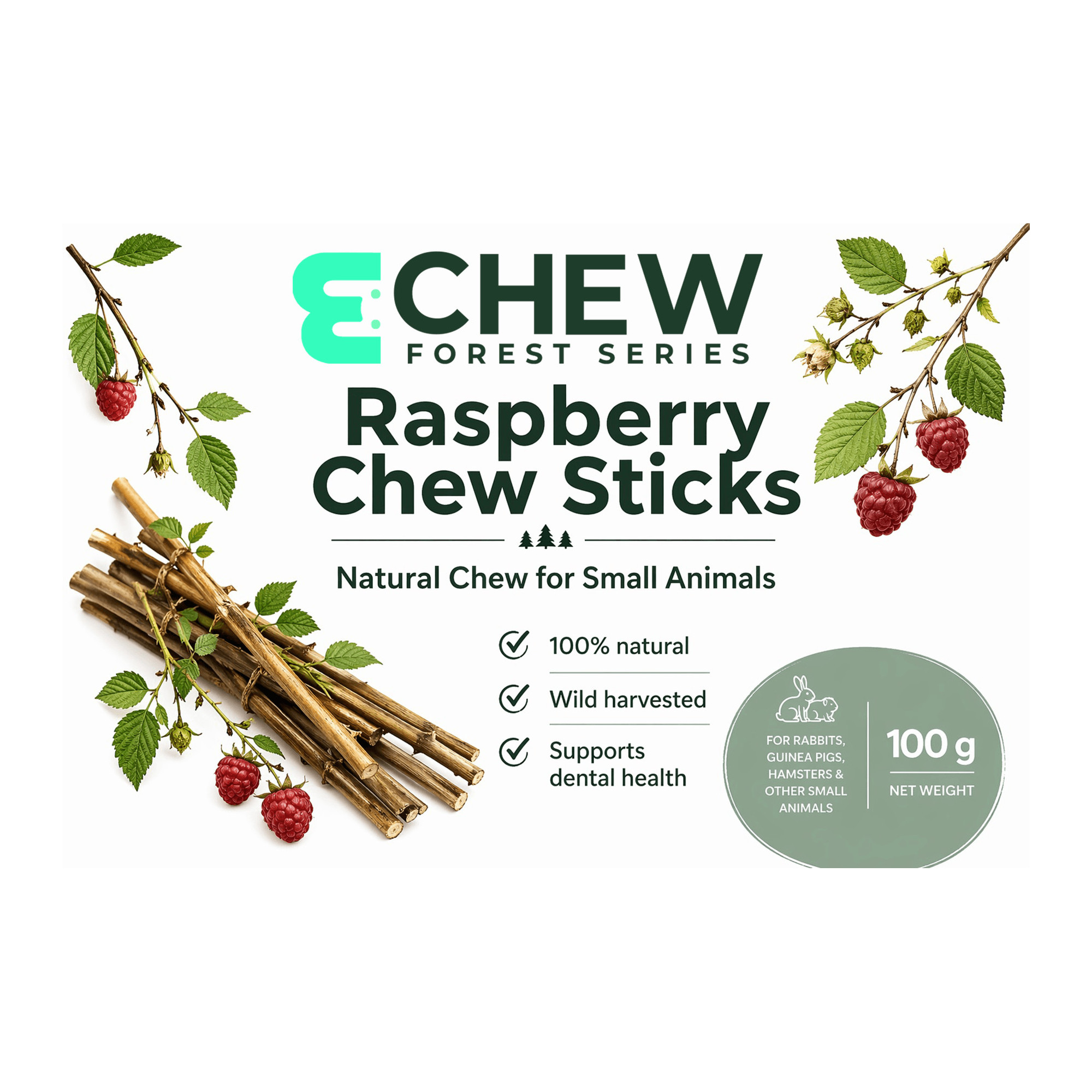 Raspberry stems for rodents