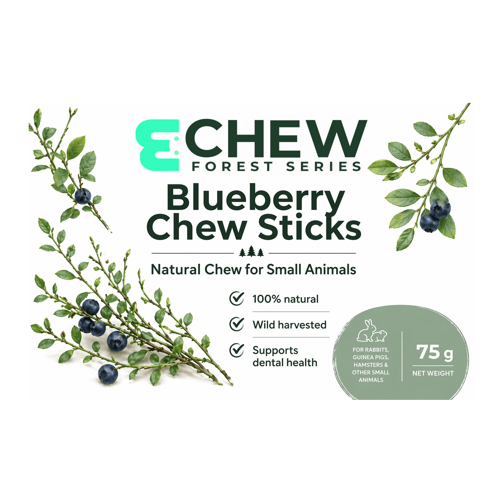Blackberry branches for rodents