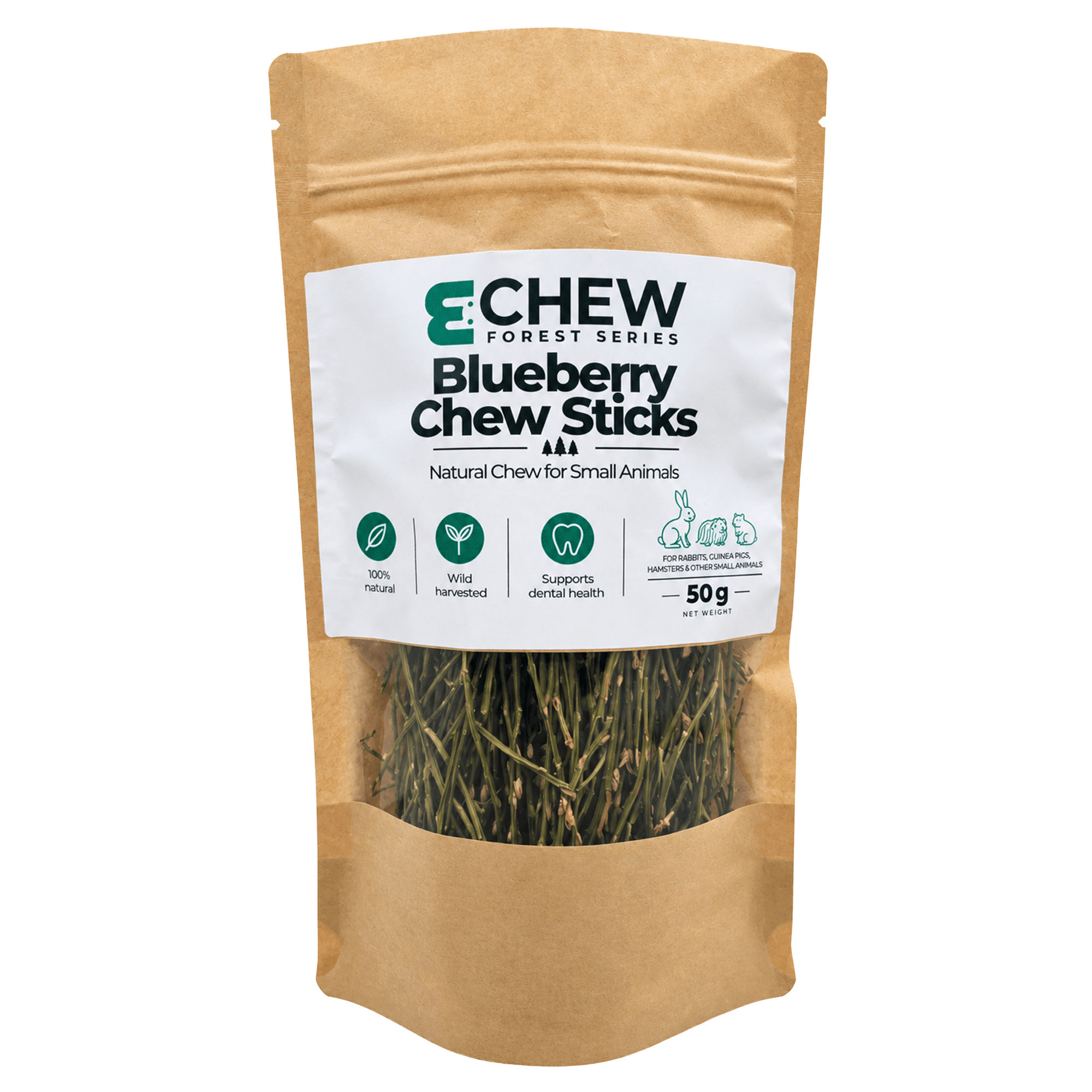 Blueberry branches for rodents